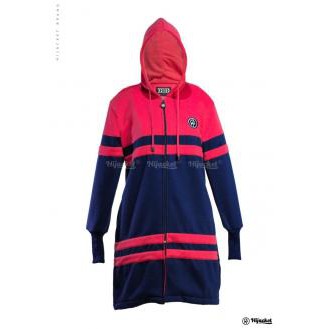 ✅Beli 1 Bundling 4✅ Hijacket MALIKA Original Jacket Hijaber Jaket Wanita Muslimah Azmi Hijab-Navy