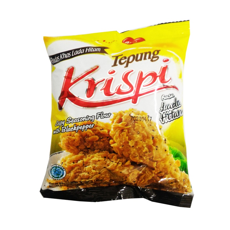 

Mamasuka Tepung Krispi Lada Hitam 180Gr