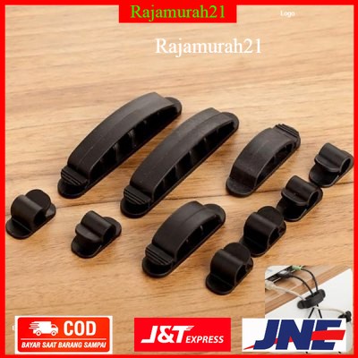 Cable Clips 10 PCS - CC926 - Black