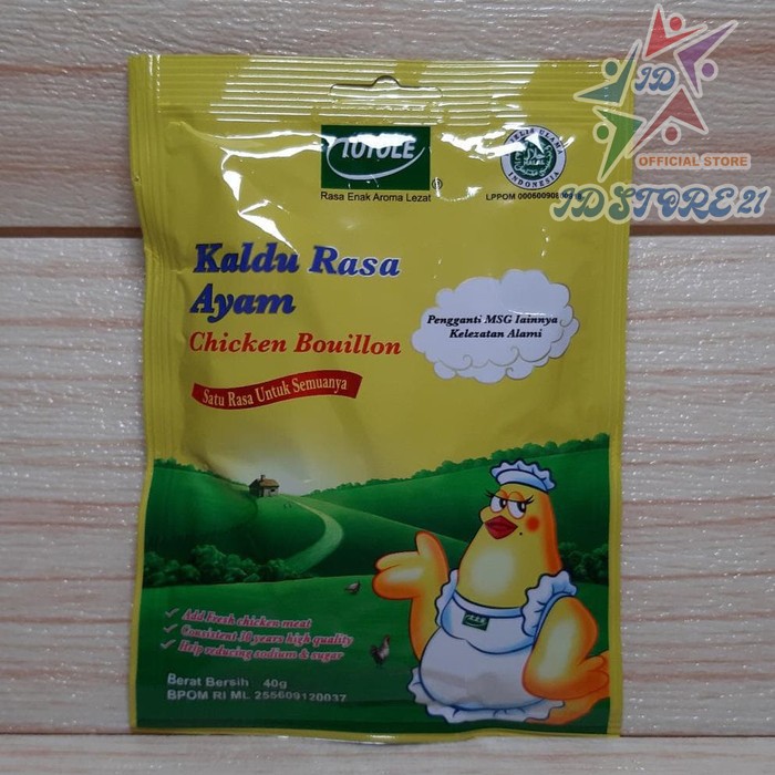 Totole kaldu ayam 40 Gram Halal