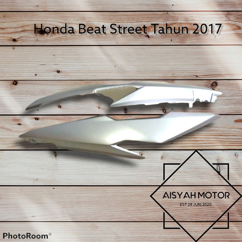 Bodi Honda Beat Street Warna Silver Doff