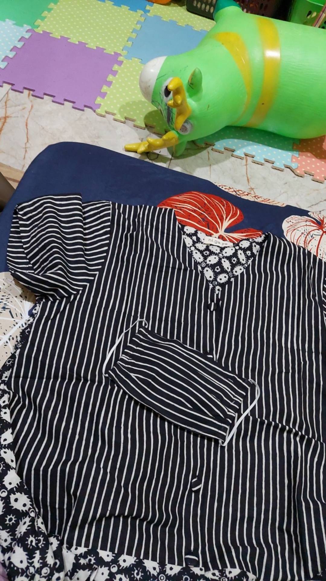 Bessy Top | Nigaya Batik | Blus Batik Wanita | Batik Wanita Lengan Pendek | Baju Batik Wanita Kerja