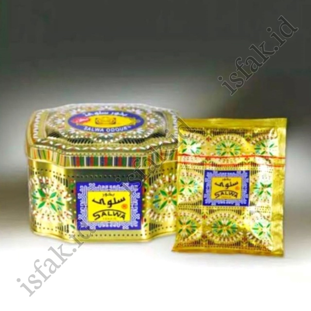 Bukhur Salwa Odour Surrati 100 Gram Buhur Zalwa Bukhur Kaleng Bakhoor Surati Asli Arab Kemenyan Import