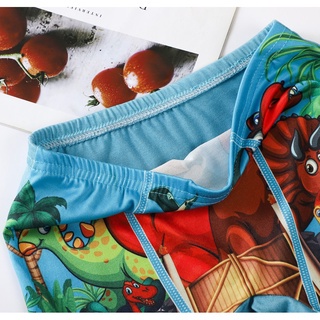 GO!CP8542 Celana pendek Boxer Anak Laki laki cowok motif kartun animal hewan dinosaurus lucu