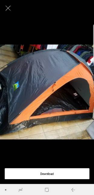 Tenda 2-3 Orang Single Layer