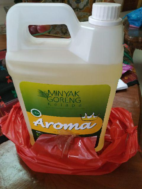 Minyak Kelapa Goreng Aroma 5 Liter Aroma Minyak Kelapa 5l
