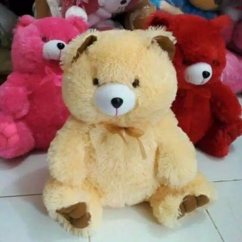 boneka teddy bear duduk terbaru