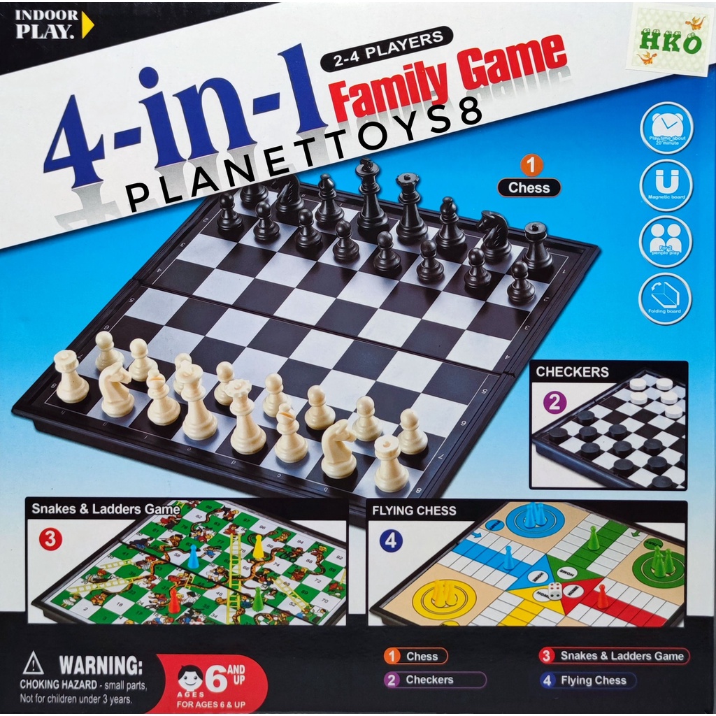 Mainan 4in1 Family Game Besar