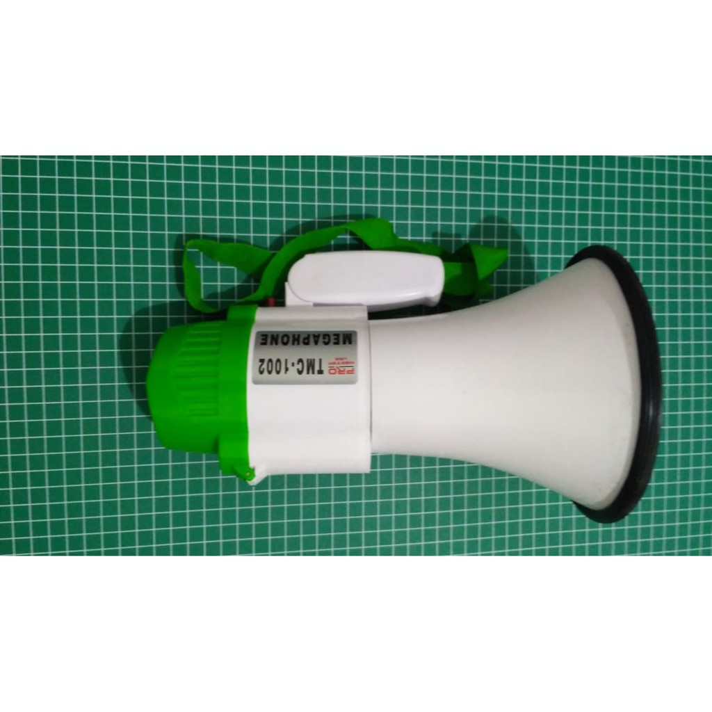 TOA MEGAPHONE TMC-1002 - PENGERAS SUARA - ALARM - REKAM - RECHARGEABLE