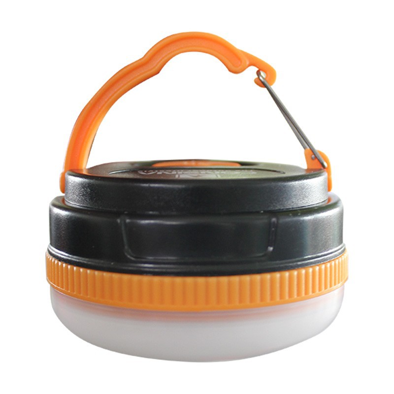 Black and Orange Pup Tent