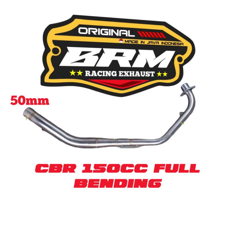 Leher Knalpot  full bending Cbr 150r new cbr 150 facelift