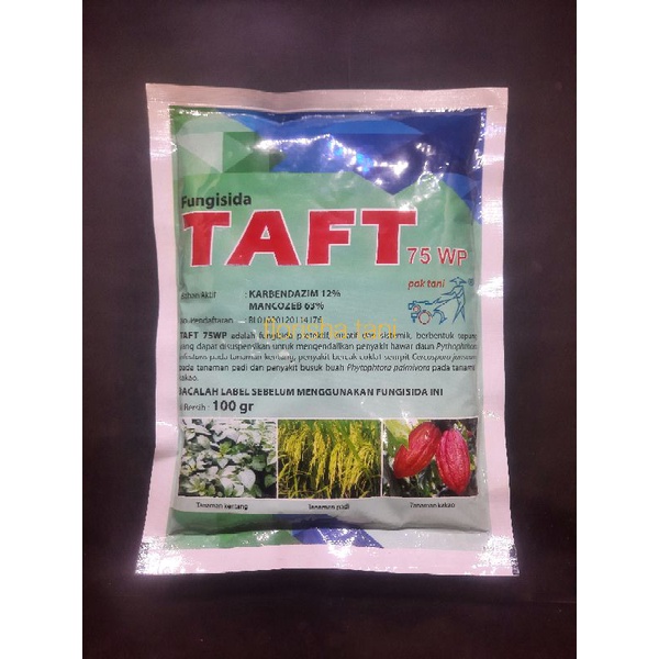 TAFT 75 WP | FUNGISIDA | pak tani | 100 gram