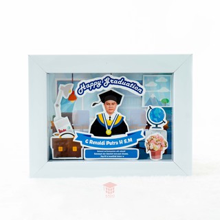 Scrap Frame Pigura Bingkai Foto 3D Kado Wisuda | Shopee Indonesia