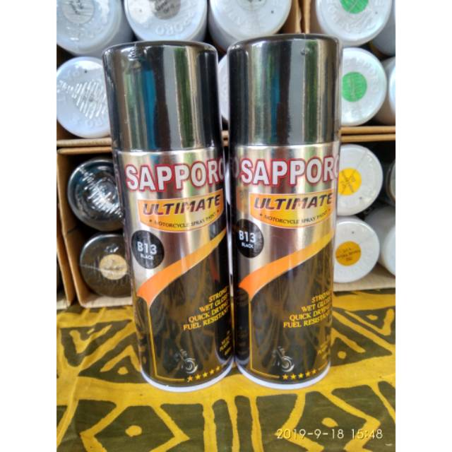 Sapporo Ultimate black B13 / sapporo spray 400 ml