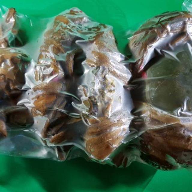 

Kepiting telur beku 1kg isi 4