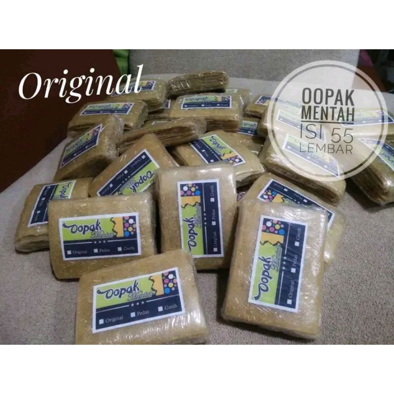 OPAK SINGKONG MENTAH GURIH RENYAH SUPER TIPIS 250gr