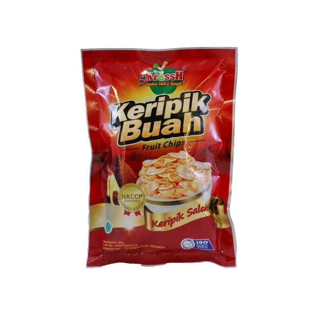 

Cemilan keripik buah salak sokressh 100g