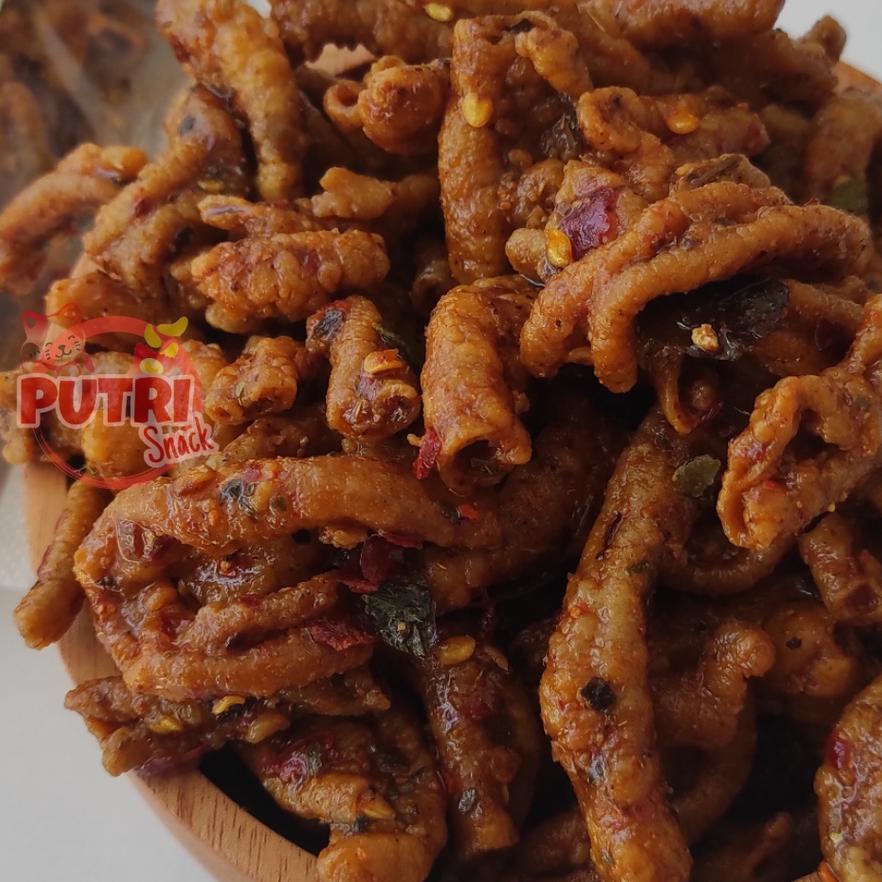 

「HEMAT BESAR!」 KERIPIK USUS CRISPY AYAM 100gr HALAL 100% DAUN JERUK BANYAK RASA Import Terlaris/MEN SALE/〖COD⭐〗/【Import Terlaris】/〖5.5 COD〗