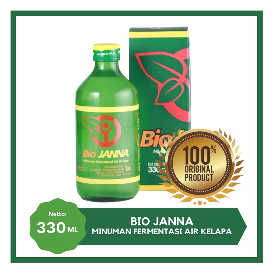 

BIO JANNA BIOJANNA Minuman Probiotik Fermentasi Air Kelapa BIOJANNA