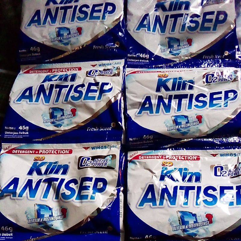 Soklin AntiSep Bubuk 46g