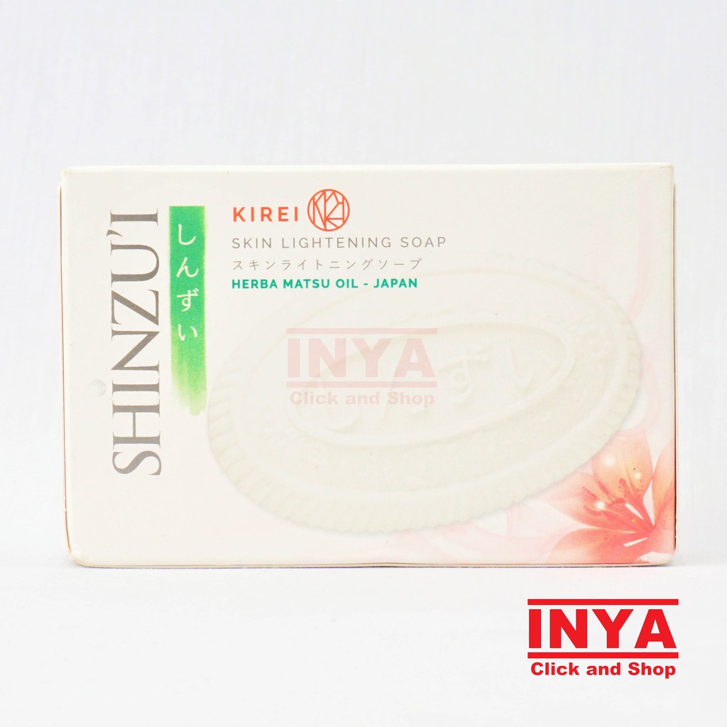 SHINZUI KIREI SKIN LIGHTENING SOAP BAR 85gr - Sabun Batang