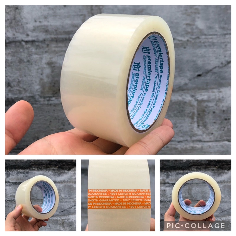 

OPP Premier Tape by NACHI MAX Plakban Lakban Isolasi 48mm x 100yard