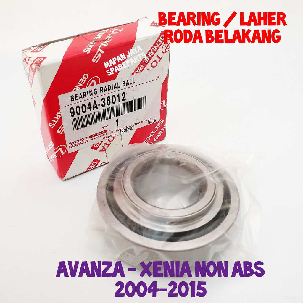 BEARING ORIGINAL - RODA BELAKANG AVANZA / XENIA (2005-2015)