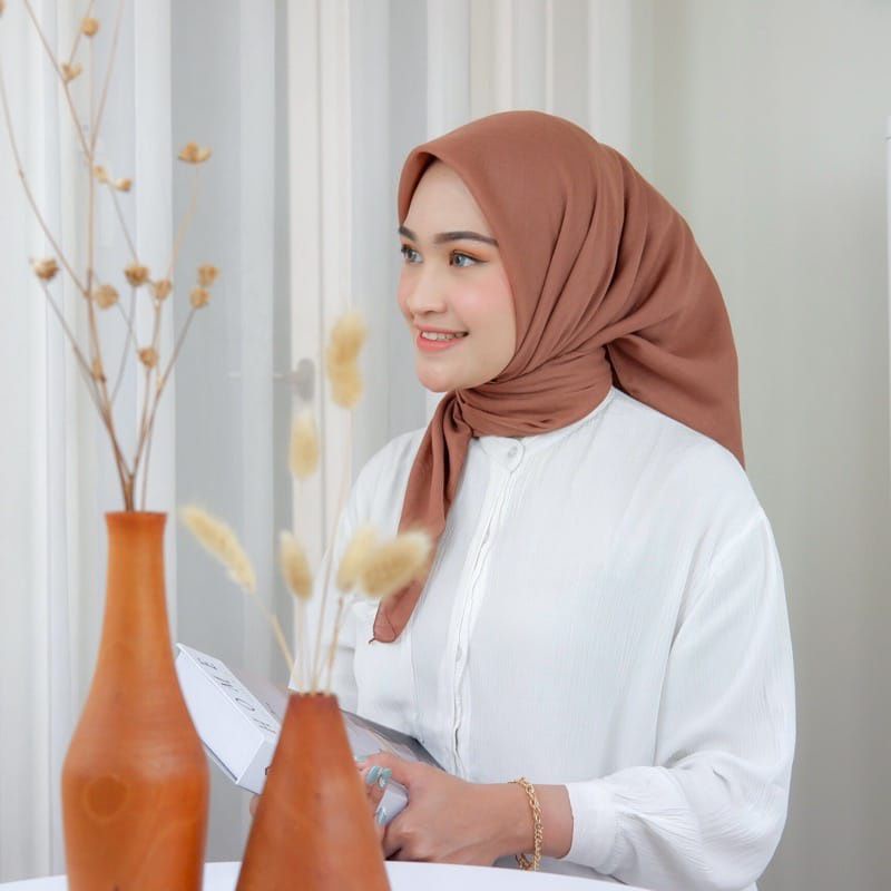 PART 2 HIJAB SEGI EMPAT PARIS VOAL PREMIUM