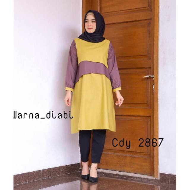 TUNIK TOYOBO BY WARNA ORIGINAL CDY 2867