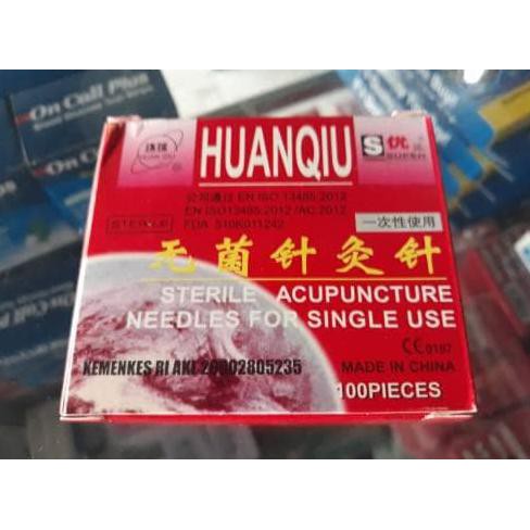 JARUM HUANQIU AKUPUNTUR 1 CUN 0.25 X 25 MM