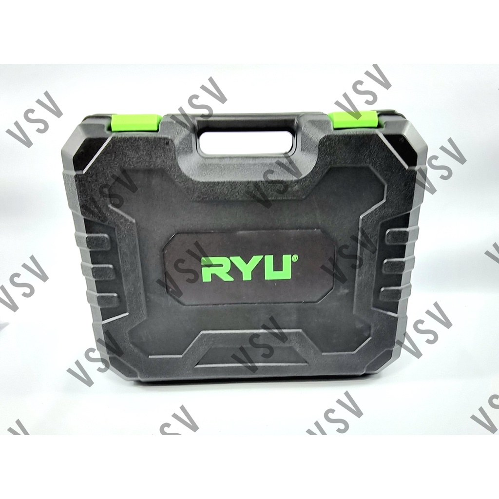 RYU RCRH26 Cordless Rotary Hammer 26mm Bor Battery Mesin Bor Tembok