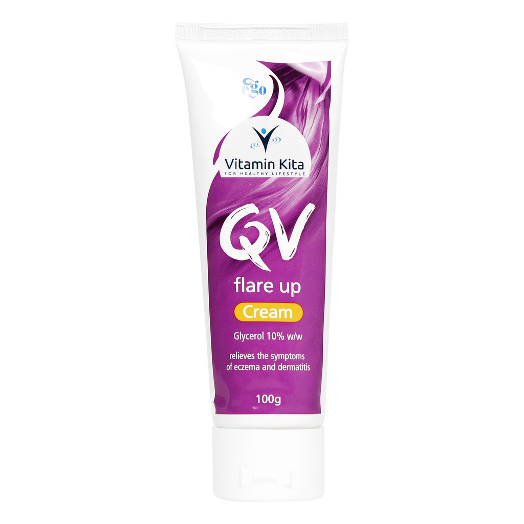 QV Flare Up Cream Relieves The Symtons Of Eczema and Dermatitis 100gr