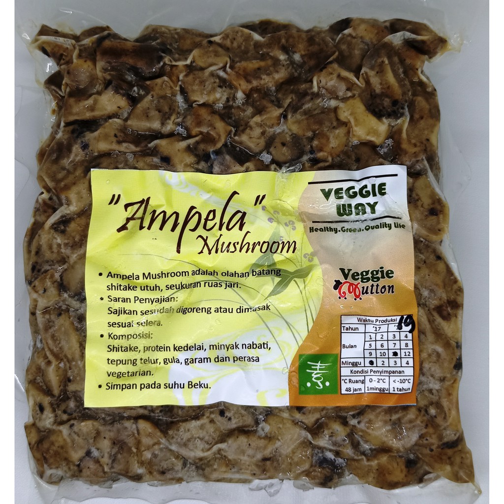 

kaki jamur vegetarian Ampela Mushroom veggieway 420gr