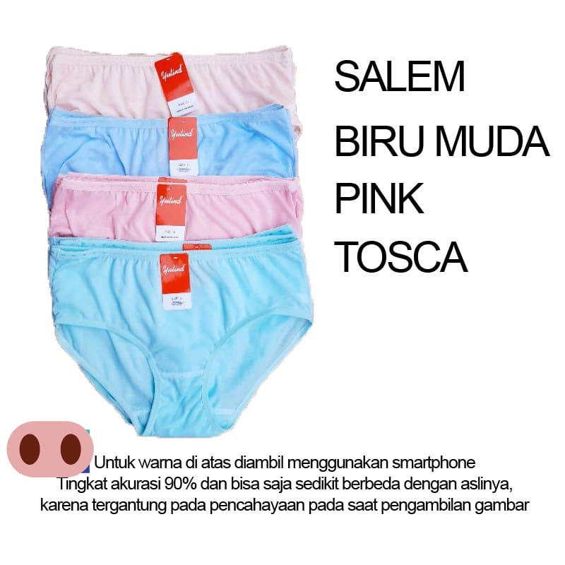 12pcs CD Yutind SA20 | Celana Dalam Yutind Wanita Dewasa | Pakaian Dalam Perempuan | Open Sorex Grosir