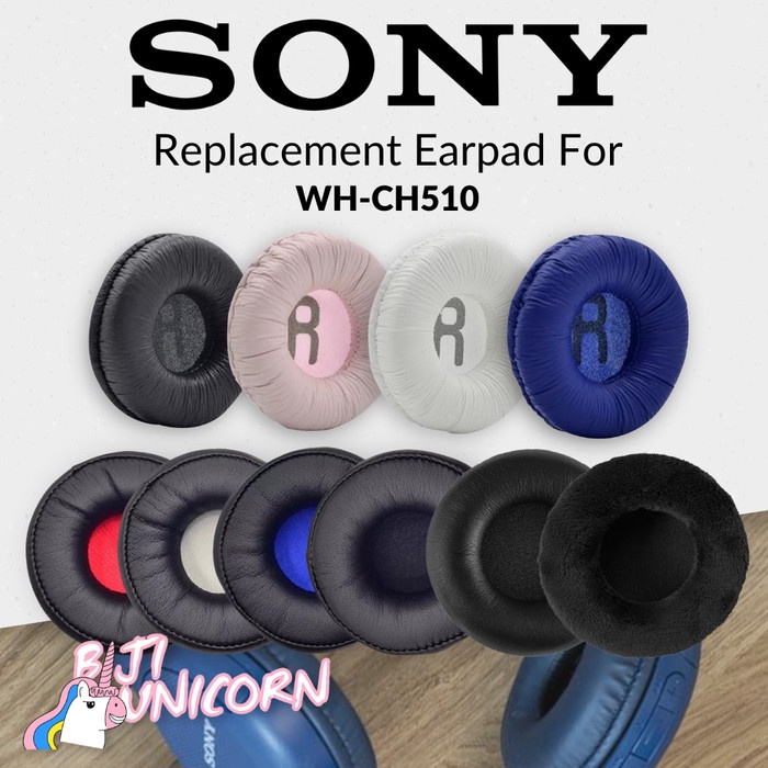 Earcup Earpad Ear Cushion Sony WH-CH510 WH CH 510 CH510 Busa Foam Bantalan