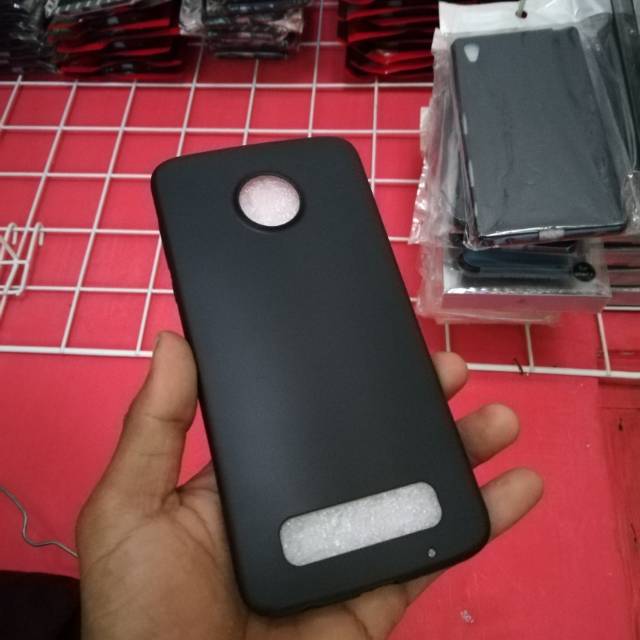 Blackmatte case Motorola Z play / Z 2 play