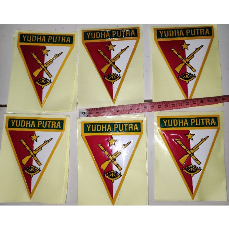 stiker ppm segitiga yudha putra ukuran sedang