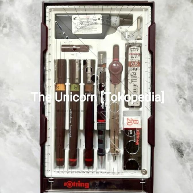 

Rotring Isograph Set/ College Set 0.2/0.3/0.5 MM