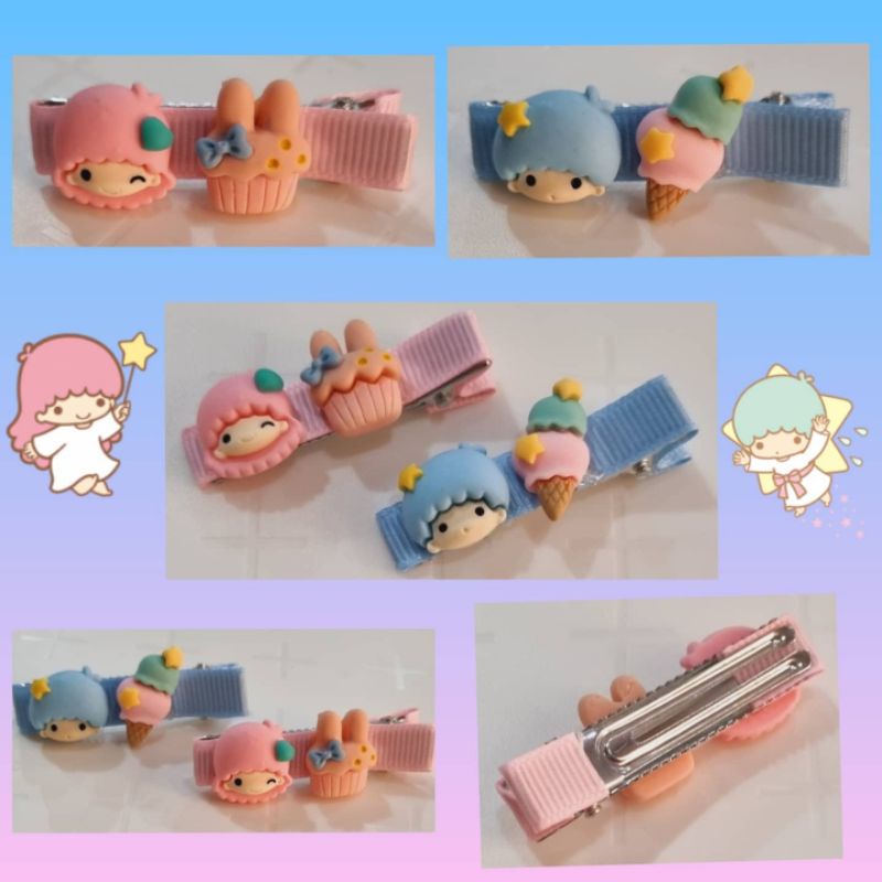 jepit rambut twinstar kiki, lala