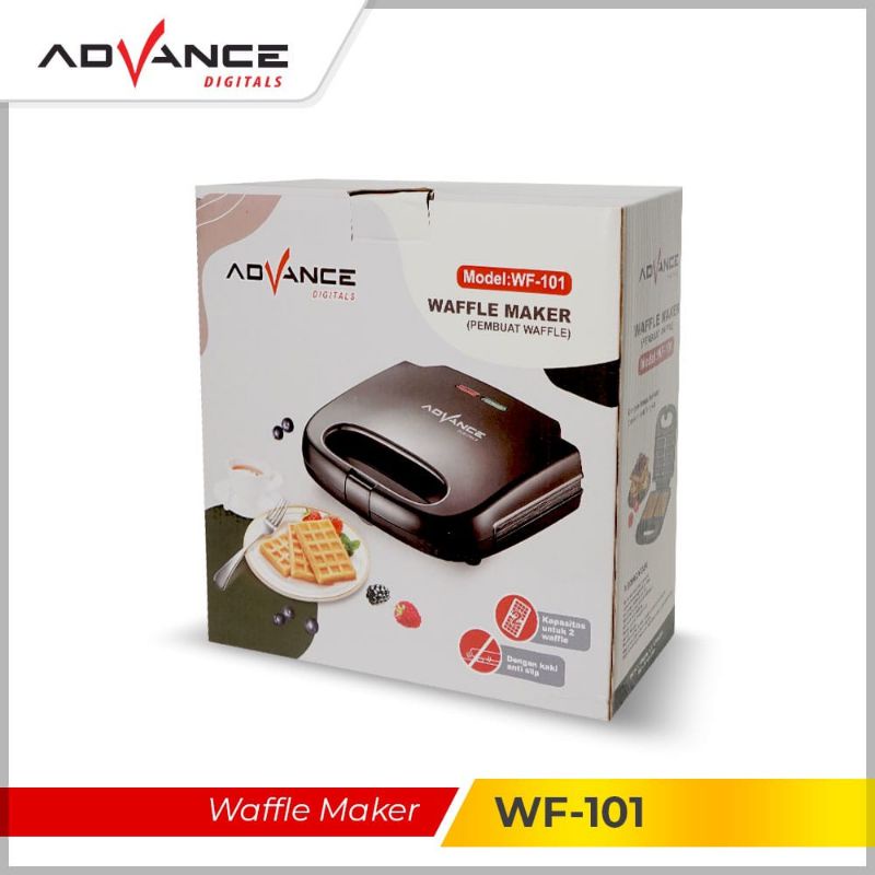 WAFFLE MAKER Merk ADVANCE 2 LAPIS