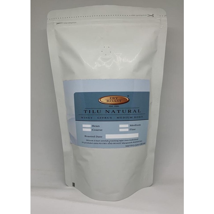 

KOPI ARABIKA TILU NATURAL 500 GRAM BIJI DAN BUBUK