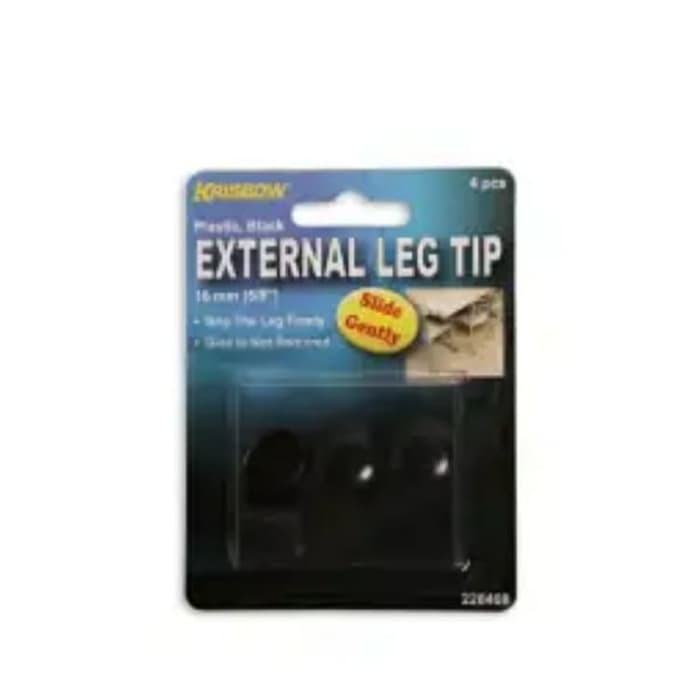 Krisbow Alas Kaki Bantalan Plastik Meja Dan Kursi 1.6 Cm 4 Pcs