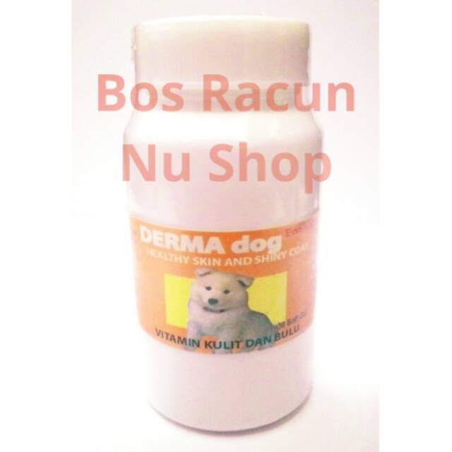 Vitamin Untuk Kulit dan Bulu Anjing, Mengurangi Kerontokan DERMA DOG
