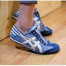 Sepatu Wanita Asics Onitsuka Tiger Slipon Parati Premium Original Import Size 37-40 Murah