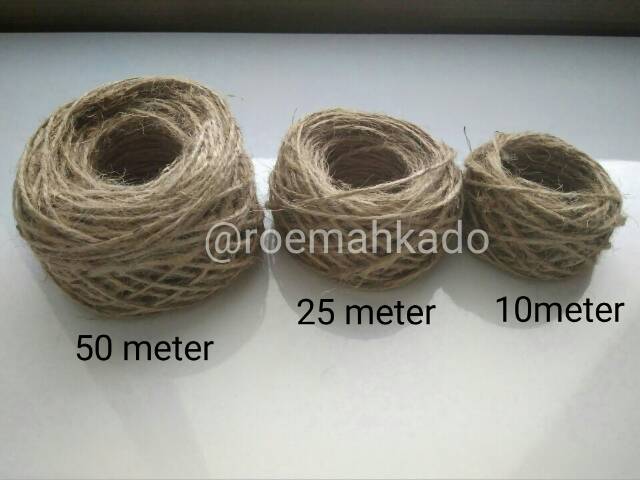 BC04C Tali rami tali goni bahan craft kerajinan tangan DIY