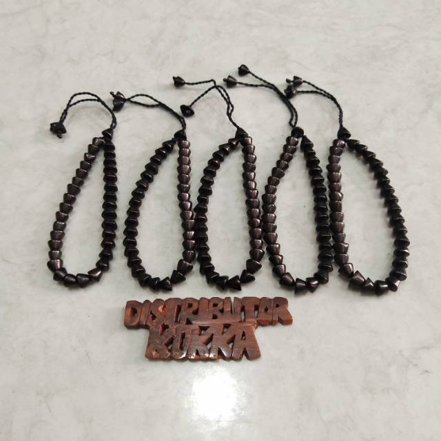 ( SUPER MURAH ) Grosir 5 pcs gelang Kokka kaukah kaokah fukakah koka landak hitam