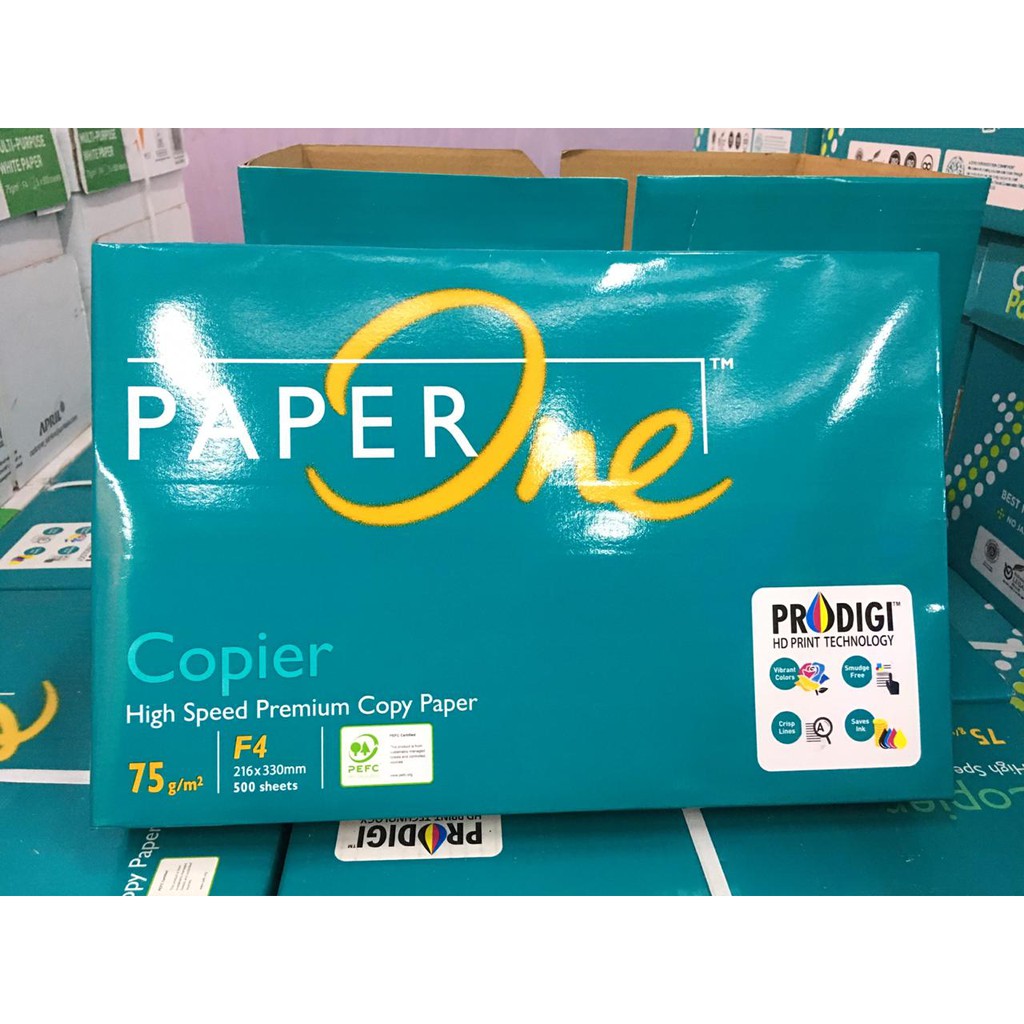 

PAPER ONE HVS F4 75GSM