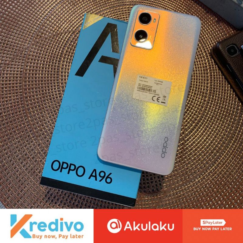 OPPO A96 ram 8/256gb LENGKAP MULUS (SECOND)