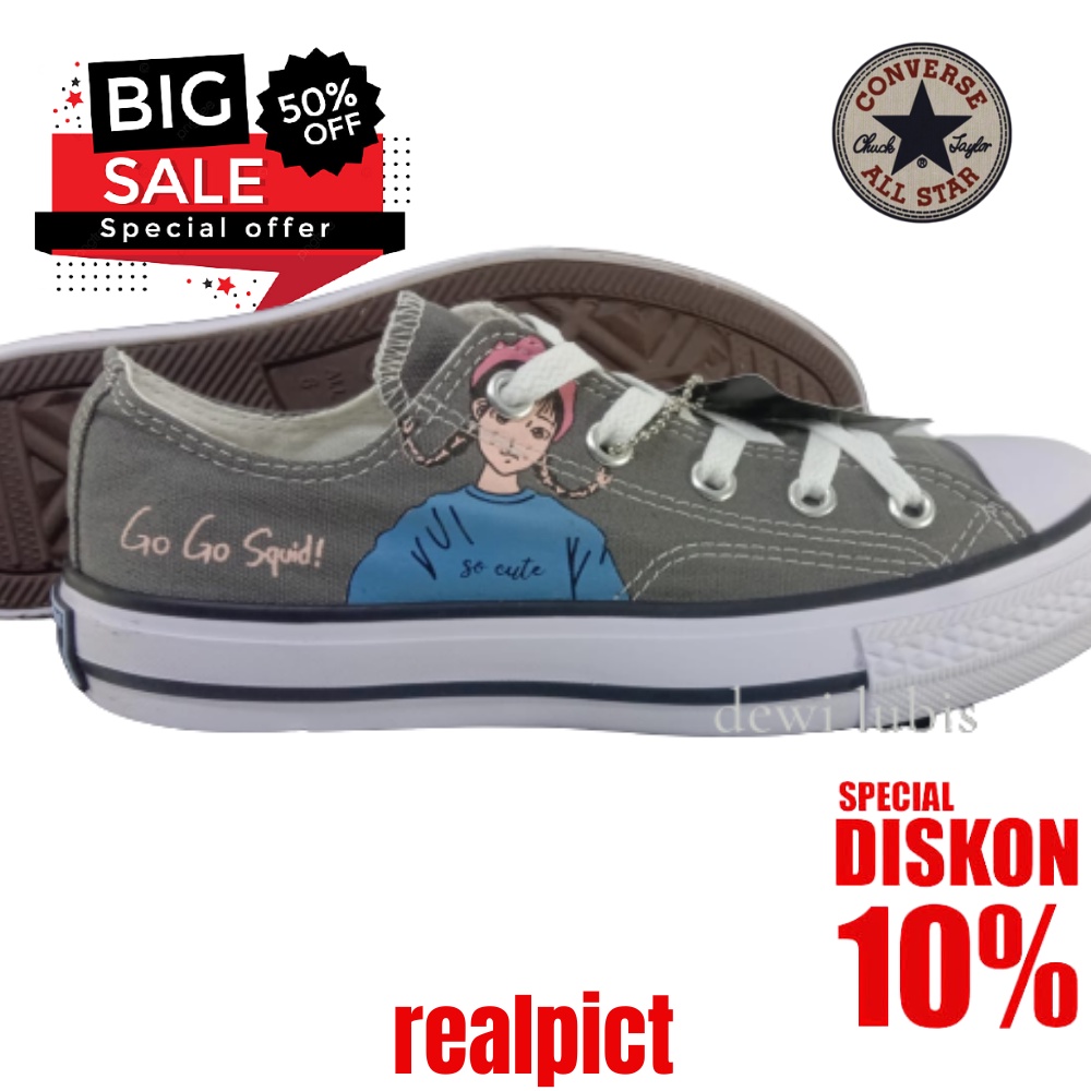 SEPATU CONVERSE COKLAT MOTIF SEPATU CONVERSE PRIA DAN WANITA SIZE 36-40