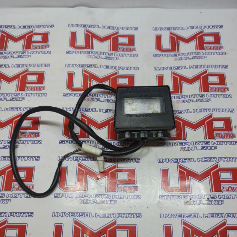 lampu led plat no suzuki GSX 150 ori lampu plat nomor suzuki GSX ori